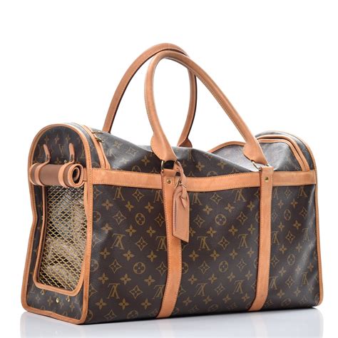 lv dog clothes|louis vuitton dog carrier 50.